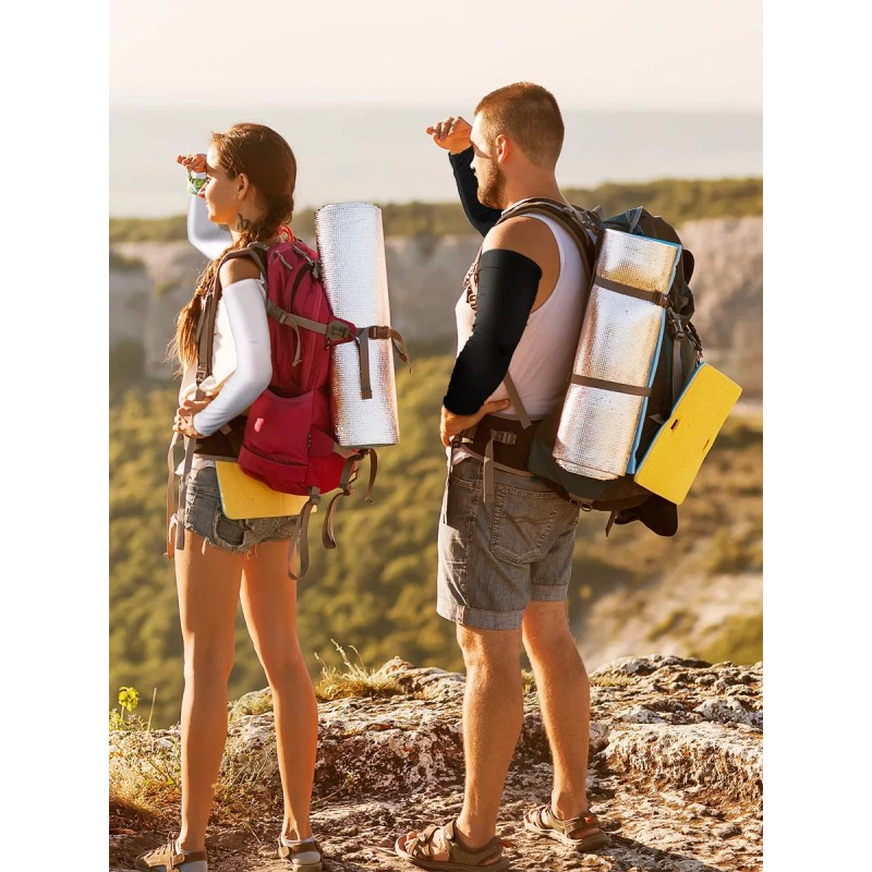 LOMETEB Manga Protector Deportiva Brazo Y Mano Sol Uv Protección