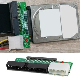 EMSea 2Pcs 2.5 inch 44 Pin HDD Hard Disk Drive to 40 Pin 3.5 inch PATA Port Converter Card