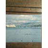 PACIFIC NORTHWEST WASHINGTON STATE FERRIES CHRISTMAS POST CARD FERRY IN