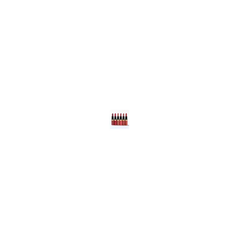 Set 6 Labiales Mate Marrón Rojo Larga Duración W