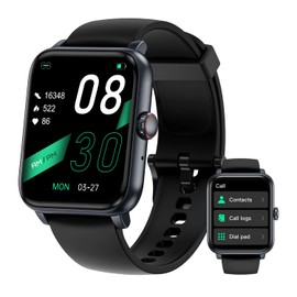 BENIO Fitness Tracker Answer/Make Calls/Voice Calls, 24/7 Heart Rate, Spo2, Sleep Tracker, 1.85" Smartwatch with 100 Sports Modes Activity Trackers, IP67 Waterproof Pedometer for Women Men