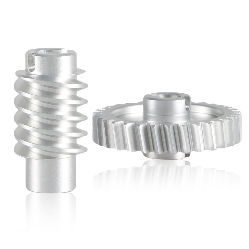 Upgrade Aluminum Alloy Drive and Worm Gear Kit Compatible with