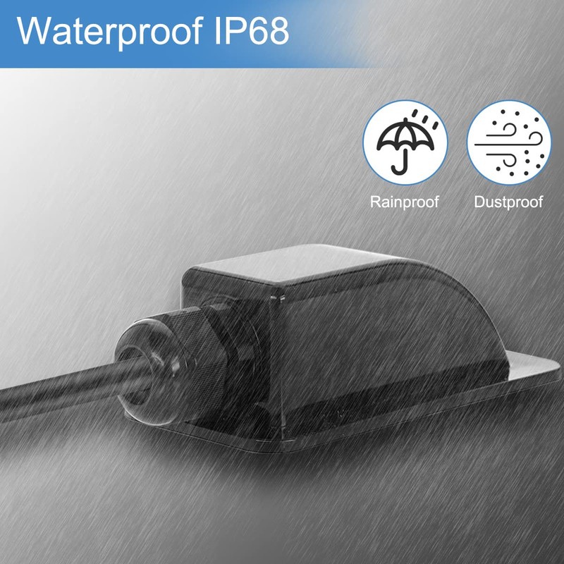 Xiatiaosann Roof Feed-Through Cable Grommet Solar Cable Gland 1-Way Waterproof