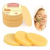 Esponjas Faciales 50 Piezas De Almohadilla De Limpieza Reutilizable De