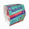 AdVital Complete Nutrition Apple & Plum Smooth Fruits 120g X 2