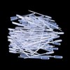 AKOAK 200 Pcs/Pack 0.5ml Disposable Plastic Graduated Transfer Pipettes Dropper Eye Dropper for Esse