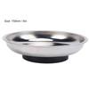 150mm Round Magnetic Parts Tray Stainless Steel 1000 to 1200