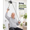 Over Door Shoulder Pulley - Screw-Fastened Bracket and Two Handles