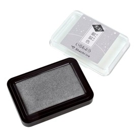 Shachihata HAC-1G-GR Stamp Pad, Colorful Glitter, Silver Mouse Color