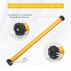 AM25 RF Solar Powered Rechargeable Battery Motor Kit Wireless Battery