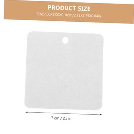 SHINEOFI 200Pcs Pin Display Cards for Brooches Jewelry Cardboard Brooch Holders for Selling Brooches Hairpins Accessories Easy to Use Pre Cut Design