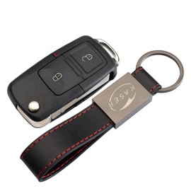 Cover Shell Key Fob Case Remote Control 2 Buttons for VW Volkswagen Golf Polo Tiguan Touran Touareg (2 Buttons)