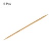 sourcing map 5Pcs Bamboo Knitting Needles Double Pointed Size US