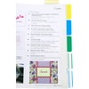 4A Durable File Tabs,Divider Tabs,with PP Ruler,Page Marker Index Label