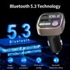 GizmoVine Bluetooth Car Adapter, FM Transmitter, PD 36W +QC3.0 18W