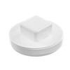 NDS 41P8 PVC S&D Cleanout Plug, with 4-Inch MPT Connection,