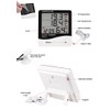 FMTHTC-2 LCD Digital Thermometer/Hygrometer, Temperature Measurement at 2 Indoor and