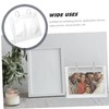 STOBOK Photo Display Acrylic Flip Photo Album Desktop Photo Album