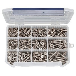 3-6mm Plate Head Tapping Screw Set (Stainless Steel) EA949AL-22