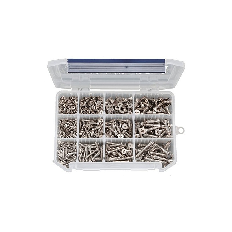 3-6mm Plate Head Tapping Screw Set (Stainless Steel) EA949AL-22