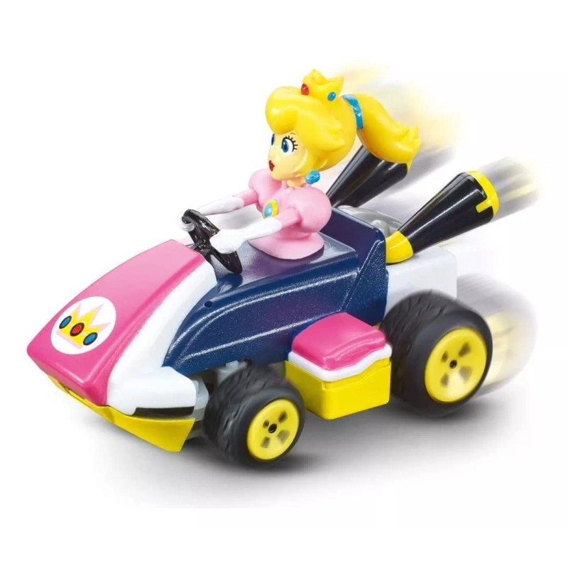 Carrera Mario Kart Mini Rc Escala 1:50 Personaje Peach/Princesa