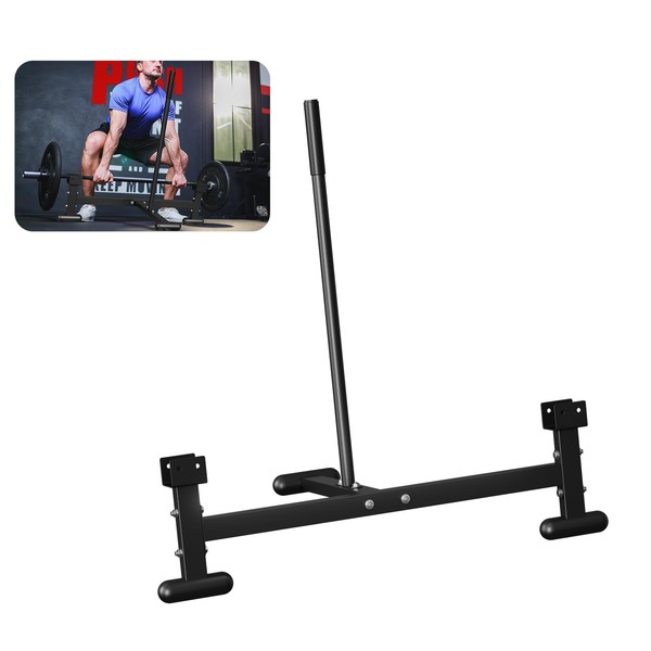 veonly Heavy-Duty Barbell Weight Changer, Deadlift Jack Stand for Quick