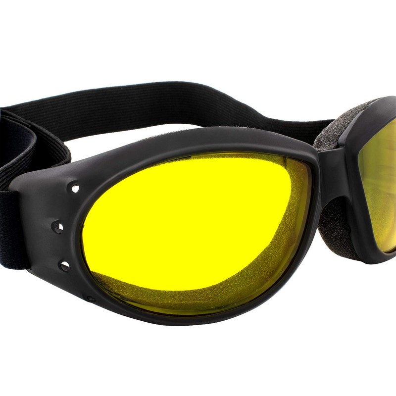 Global Vision Eliminator Dirt Bike Padded Motorcycle Riding Goggles for