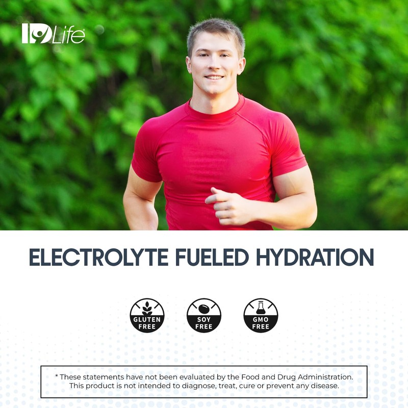 IDLife Fruit Punch Hydrate Drink Powder - Instant Electrolyte Fueled