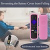 Silicone Protective Controller Cover fits for Roku TV Voice Remote