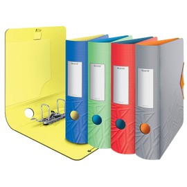 Leitz quality folder 180 ° Active Urban Chic, A4, rounded back with 82 cm width, elastic band fastener, light polyfoam, 11161099, different colors