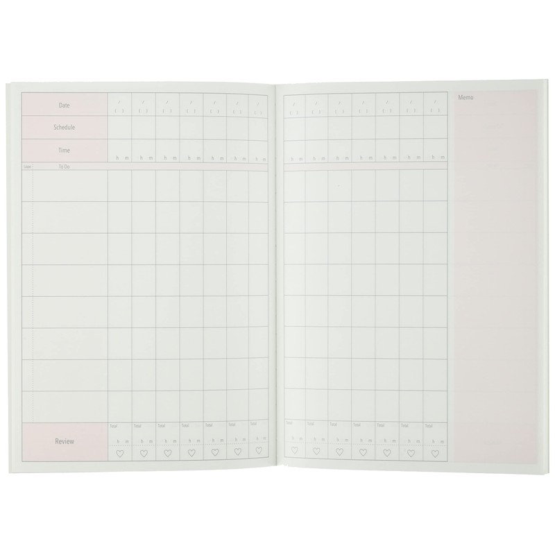 Sunstar Stationery S2638550 Study Run Notebook, B5, 2 Weeks, Miorin,