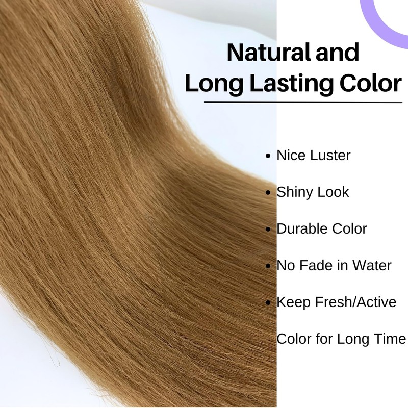 Brown Braiding Hair Pre Stretched Knotless Box Braids Hair