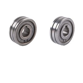 MIG MAG Welding Feed Roller Wire Drive Wheel 0.6mm 0.8mm 1.0mm Knurl K Groove for Steel Aluminum Flux Cord Wire Welding Machine Accessory Soldering Supply