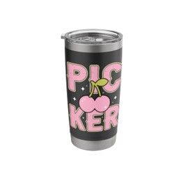 Cherry Picker Cherries Fruit Picking Stainless Steel Insulated Tumbler