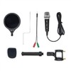 Microphone Condenser Microphone, Smartphone, Microphone, Game Commentary, Stand Mic, Smartphone