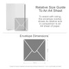 50 Mid Yellow Square Envelopes - 155mm x 155mm -