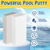 Pool Putty, 17.6 OZ, 2 Part Epoxy for Leaks Underwater