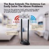 POBADY WiFi Antenna 2.4G / 5.8G Dual Frequency Dual Antennas
