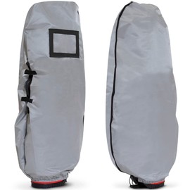 PYKES PEAK PP-GOLF Series Ultra Lightweight 4.2 oz (120 g) Golf Caddy Travel Cover, Fits 9.5 Type / 48 inch Caddy, Golf Bag, Caddy Bag, Foldable, 12 Colors, Stylish, Men’s, Women’s, Grey