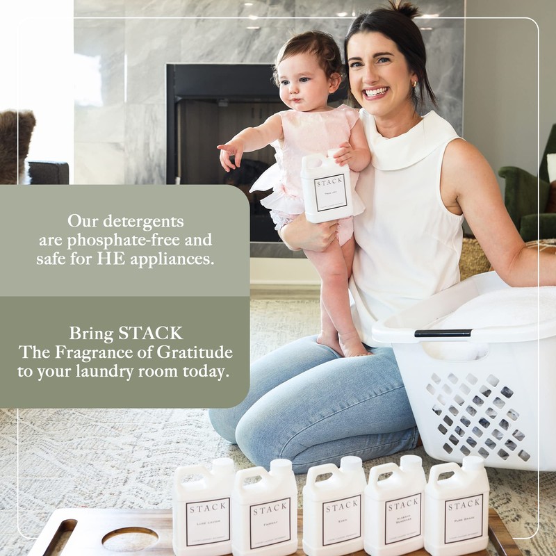 STACK Luxe Lavoir Luxury Laundry Detergent - Premium Scented Laundry