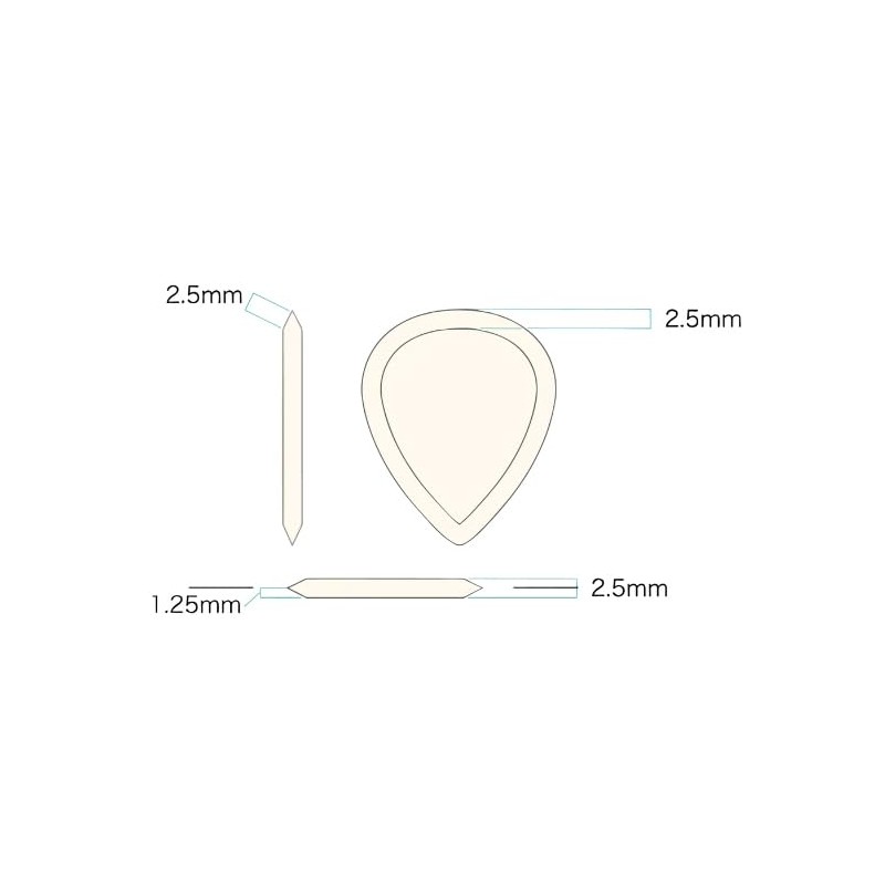Master 8 Japan IFM-TD250 INFINIX MEGA SLICE TEARDROP 0.1 inch