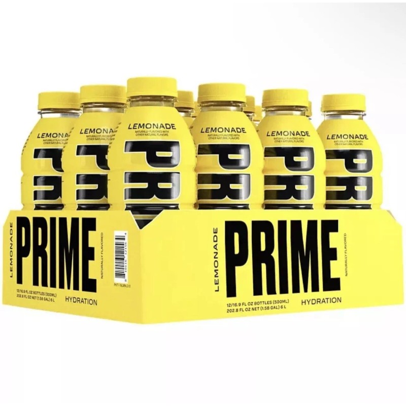Prime Lemonade Hydration 12 Pack XCLSV Rare Logan Paul KSI