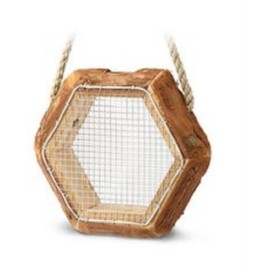 Tom Chambers Douglas log wild bird nut feeder