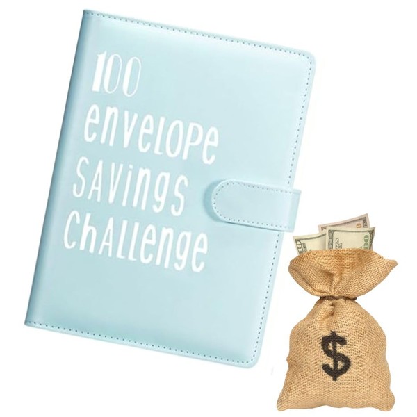100 envelopes money saving challenge with savings challenges book with