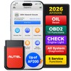 Autel AP2500E/AP2500 OBD2 Scanner Bluetooth Code Reader, Upgraded of AP200,