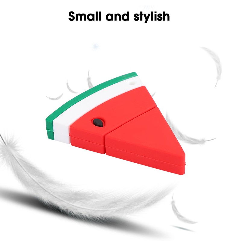 Cartoon U Disk PVC Small USB Watermelon Pattern Flash Pen