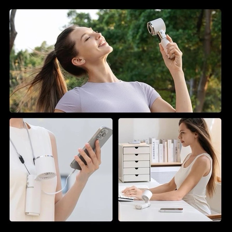 SP Space Player Portable Handheld Turbo Fan with Ice Cooling,