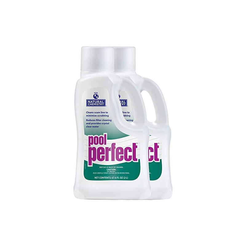 Natural Chemistry Pool Perfect, 2 L, 2 Pack, Pool Cleaner