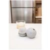Kikkerland Moon Ice Ball Mold, Gray