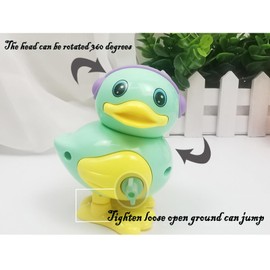 Btspepejoy Wind Up Toys Animal Cute Nostalgic Jumping Clockwork Toys Wind Up Toys Novelty Hopping Windup Toys for Kids Pre-Kindergarten Toddlers Adult Clockwork Toys 4PCS